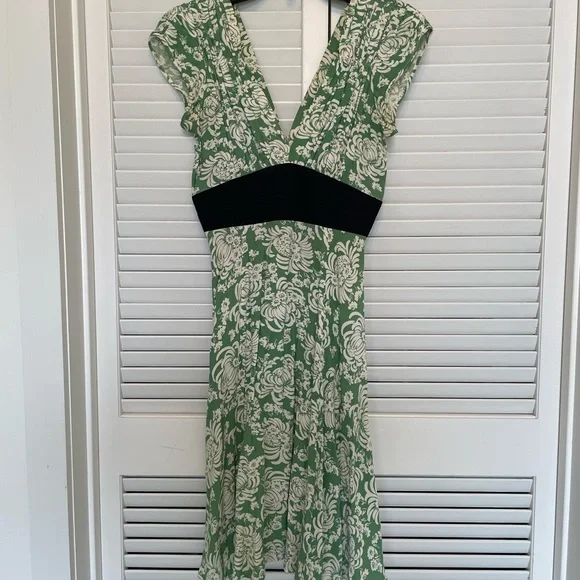 Dresses | Trashy Diva Green Mums Pinup Rockabilly Dress Size 2 | Poshmark